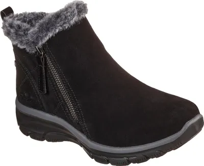 Produktbild von Skechers Easy Going - High Zip - Schwarz Leder/Synthetik Größe: 41 Normal