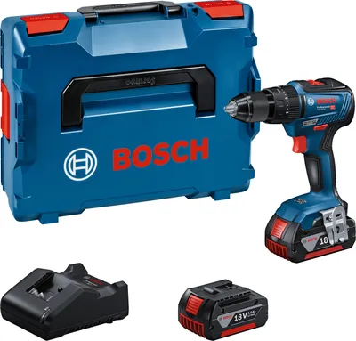 Image de Perceuse-visseuse à percussion sans fil GSB 18V-55 Bosch, 0615990M0E