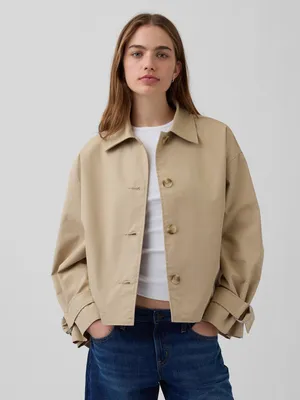 Produktbild von GAP Oversized kurzer Trenchcoat M/L
