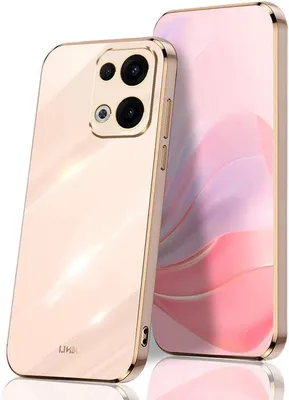 Produktbild von Schokbestendiges Silikon-Hüllenozean für 5G, rosa mit Bling-Design