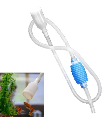 Productafbeelding van Aquarium siphon en kiezelreiniger voor waterwissel
