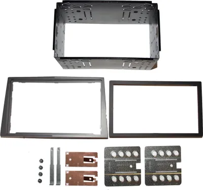 Image de Adaptateur autoradio 2 DIN + cage pour Opel Astra...