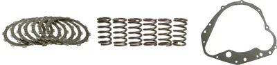 Image de Kit d'embrayage pour Kawasaki Z 650 F, années de fabrication 1981-1983 : disques d'embrayage, ressorts d'embrayage, joint de couvercle d'embrayage de la marque pamoto - Neuf