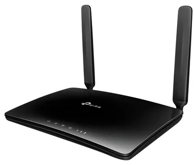 Produktbild von WLAN-Router Einzelband (2,4GHz) Schnelles Ethernet 3G 4G Schwarz