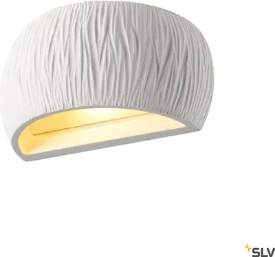 Image de PLASTRA WL CURVED CUTRAIN, applique murale d'intérieurQT-DE12 blanc