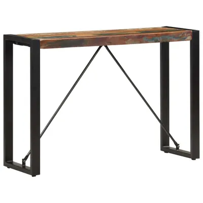 Zdjęcie produktu dla Stolik typu konsola, 110 x 35 x 76 cm, lite drewno z odzysku