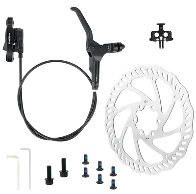 Zdjęcie produktu dla Hydrauliczny zestaw hamulcowy tarczowy do rowerów, 160 mm