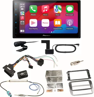 Produktbild von Pioneer SPH-DA77DAB Android Auto Einbauset für Ford Focus Mondeo S-Max Galaxy