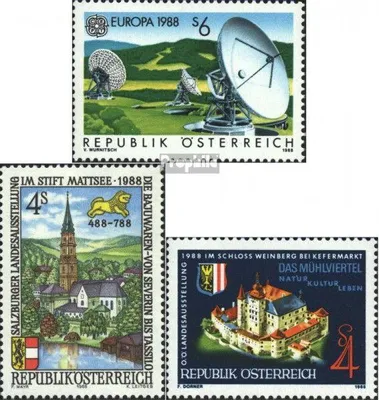 Produktbild von Briefmarken Österreich 1988 Mi 1922,1923,1924 (kompl.Ausgaben) postfrisch Sondermarken