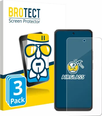 Produktbild von 3x BROTECT Schutzglas für Cubot Note 60 Schutzfolie Panzer Folie Glas Display Schutz klar