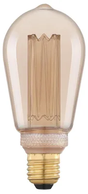 Produktbild von Eglo LED ST64 Edison Retro 4W = 18W E27 Gold Amber 170lm extra warmweiß 1800K