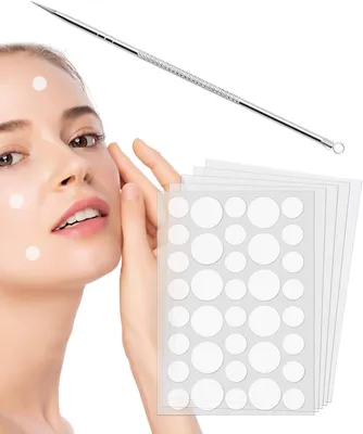 Produktbild von Hydrokolloid Pickelpatches 180 Stück, 2-in-1, für Pickel