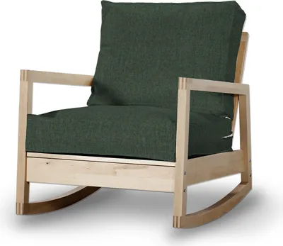 Produktbild von Dekoria Bezug für Lillberg Sessel, dunkelgrün, Sesselhusse, Modell Lillberg