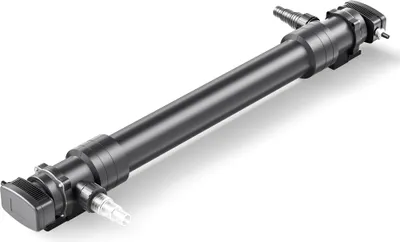 Produktbild von SunSun CUV-672 Teichklärer 8000 l/h / 72 W UVC, Vorklärgerät für Teichfilter & Teichpumpe, Wasserklärer mit UV-Lampe, Lichtfilter zur Algenbekämpfung