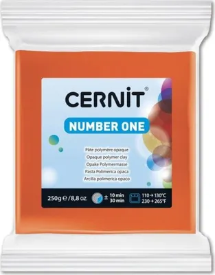 Immagine prodotto di CERNIT NUMERO UNO 250g arancia