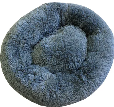 Produktbild von Hundebett flauschig 60cm Grau