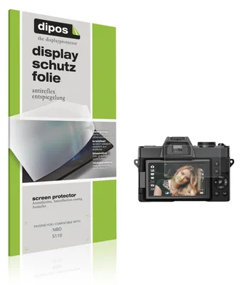 Produktbild von 4x Schutzfolie für NBD S110 matt Displayschutzfolie Folie Display Schutz dipos