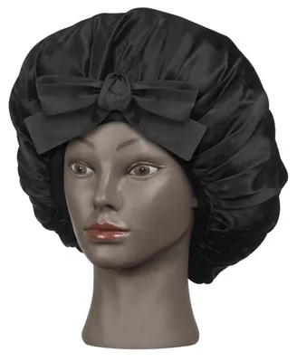 Produktbild von Sibel Seidene Schlafhaube Schwarz