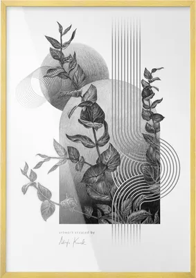 Produktbild von Bilderrahmen Gold Fotorahmen Wanddeko Collage Foto Poster 102x72 cm  Design