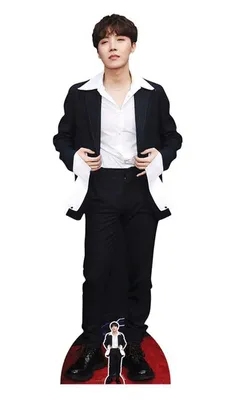 Produktbild von Bangtan Boys J-Hope Jung Ho-seok  Black Jacket BTS - Pappaufsteller - 62x178 cm