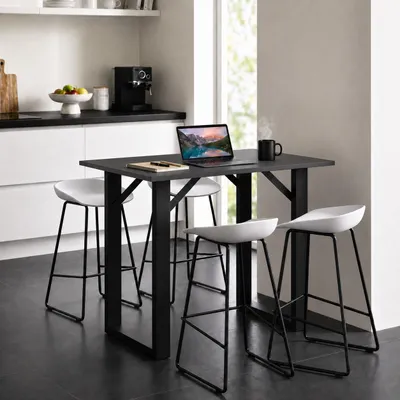 Produktbild von VCM Bartisch 140x50 cm, Tresen, Stehtisch, hoher Tisch, Bartresen, Hochtisch - Xona