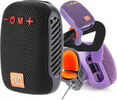 Obrázok produktu pre Bezdrôtový Bluetooth reproduktor s držiakom na bicykel, skúter, auto alebo iné zariadenia