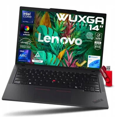 Produktbild von Laptop Lenovo ThinkPad T14 G6 Core U7 258V 32GB 256GB SSD WUXGA IPS WYDAJNY