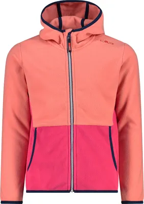 Produktbild von CMP Mädchen Jacke Midlayerjacke Fleecejacke Kapuzenjacke Kid G Jacket Fix Hood, Farbe:Rosa, Größe:176, Artikel:-B607 flamingo