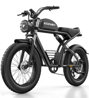 Immagine prodotto di K7 E-Bike - Bicicletta elettrica per adulti - Batteria al litio da 48 V - Motore brushless da 250 W - Pneumatici da 51 cm - Autonomia 31–60 km - Nero