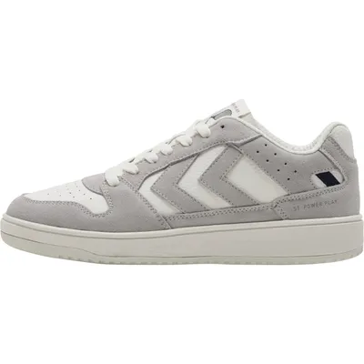 Produktbild von Hummel St. Power Play Suede Mix Sneaker Sportschuhe Schuhe grau/weiss 216057-2512, Schuhgröße:39 EU