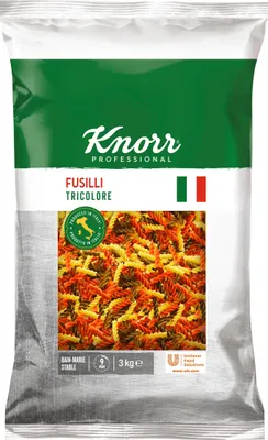 Obrázok produktu pre Knorr Makaron Świderki Trójkolorowe 3 kg