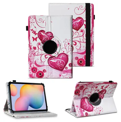 Produktbild von Tablet Hülle für Samsung Galaxy Tab S6 Lite Schutzhülle Tasche Cover DrehbarFarben:Motiv 6