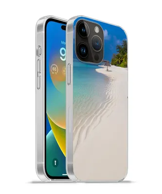 Produktbild von MuchoWow® Handyhülle Schutzhülle Hülle für Apple iPhone 14 Pro Max Meer - Strand - Sommer Silikon Softcase Handy Hülle - Hardcover