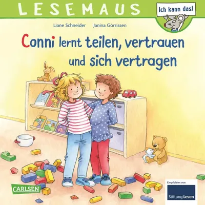 Immagine prodotto di LESEMAUS 97: Conni lernt teilen, vertrauen und sich vertragen