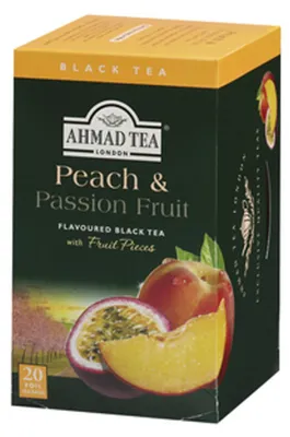 Obrázek produktu pro Ahmad Tea - broskev a mučenka 40g, 20 Beutel