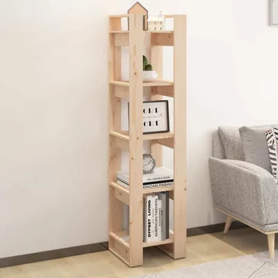 Imagen del producto de Estantería/divisor de ambientes "The Living Store", 41x35x160 cm, madera maciza de pino