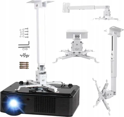Obrázok produktu pre Záves na projektor Zenwire 4v1 Stropný nástenný držiak do 25 kg
