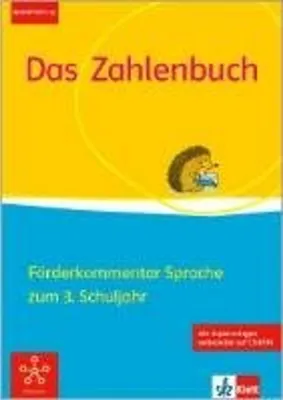 Obrázek produktu pro Das Zahlenbuch / Förderkommentar Sprache mit Kopiervorlagen und CD-ROM zum 3. Schuljahr. Fördern und Inklusion