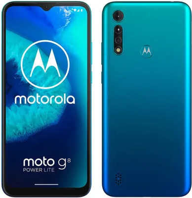 Produktbild von Motorola g8 power lite, 16,5 cm (6.5"), 4 GB, 64 GB, 16 MP, Android 9.0, Blau