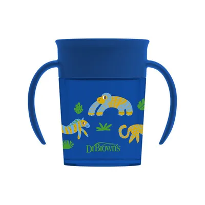 Produktbild von 360 Tumbler Without Spout Blue With Handles 200ml