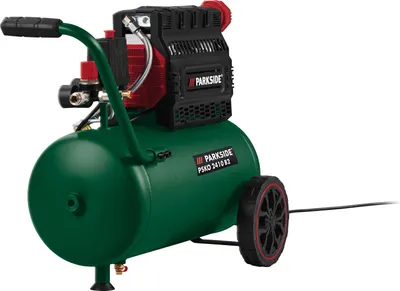 Produktbild von PARKSIDE® Silent-Kompressor »PSKO 2410 B2«, 24l Kesselvolumen