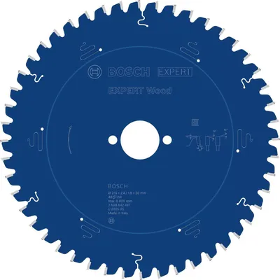 Productafbeelding van Bosch 2608642497 Bosch Kreissägeblatt EX WO B 216x30x48