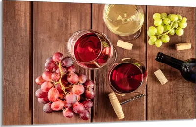 Produktbild von Glasschutzplatte für den Herd 80x52 Wein