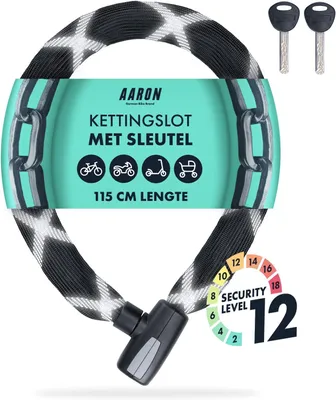 Productafbeelding van Kettingslot met sleutel - 115 cm - 8 mm