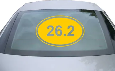 Produktbild von Indigos UG - Aufkleber Heckscheibe & Motorklappe DE2386 - gold - 600x388 mm - 26.2 run - Auto Scheiben Fenster Heckklappe Tuning Racing JDM - Die cut