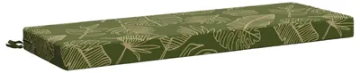 Productafbeelding van Bankkussen SOEST 100% Polyester Bladontwerp 110 x 40 x 8 cm