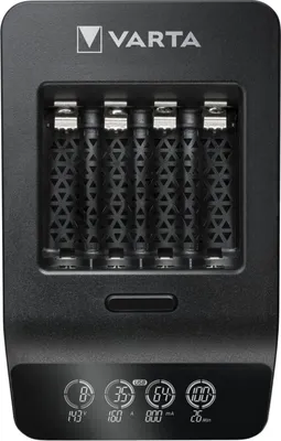 Produktbild von Varta LCD SMART CHARGER+, Alkali, Überlastschutz, AA, AAA