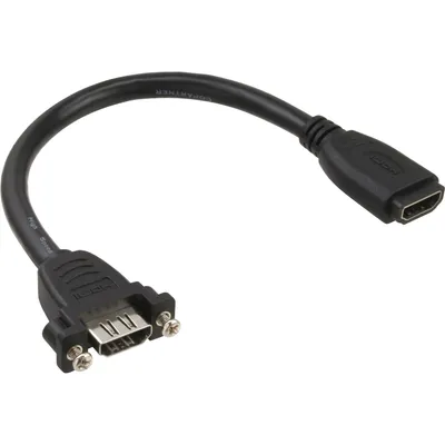 Zdjęcie produktu dla InLine 17500S, 0,6 m, HDMI Typu A (Standard), HDMI Typu A (Standard), Męska, Męska, Prosty