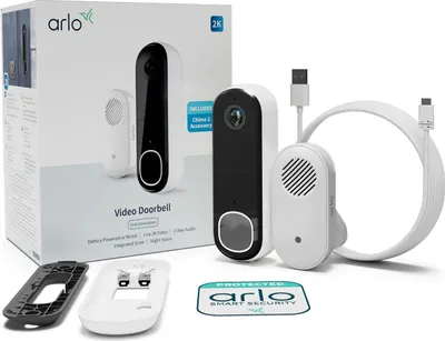 Immagine prodotto di Video campanello e suoneria Arlo Essential 2K (AVDK4001-100PES)