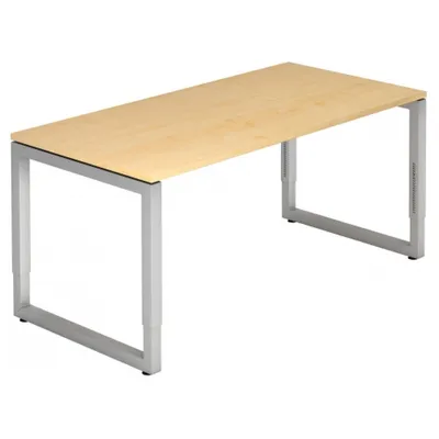 Produktbild von REGO 16 S - 160 x 80 Ahorn/Silber höhenverstellbar